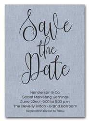 Silver Business Save the Date