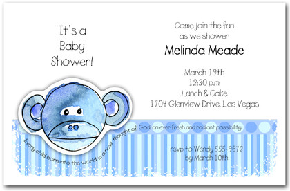 Zoo Babes Monkey Baby Shower