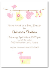 Baby Laundry Pink Shower