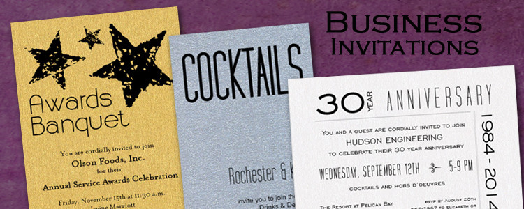 Business Invitations