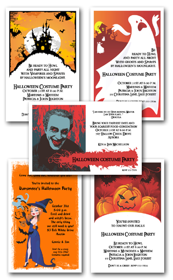 Halloween Invitations Sneak Peek