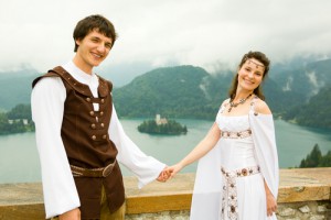 Medieval Wedding Couple