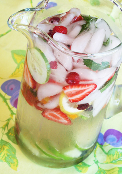 Flavored Water as Beautiful as it is Healthy