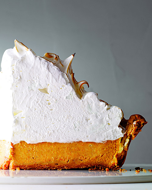 Deep Dish Pumpkin Meringue Pie