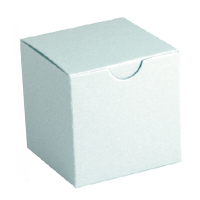Shimmery Blue Favor Boxes - 2 inches