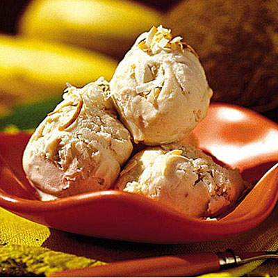Banana Coconut Ice Cream