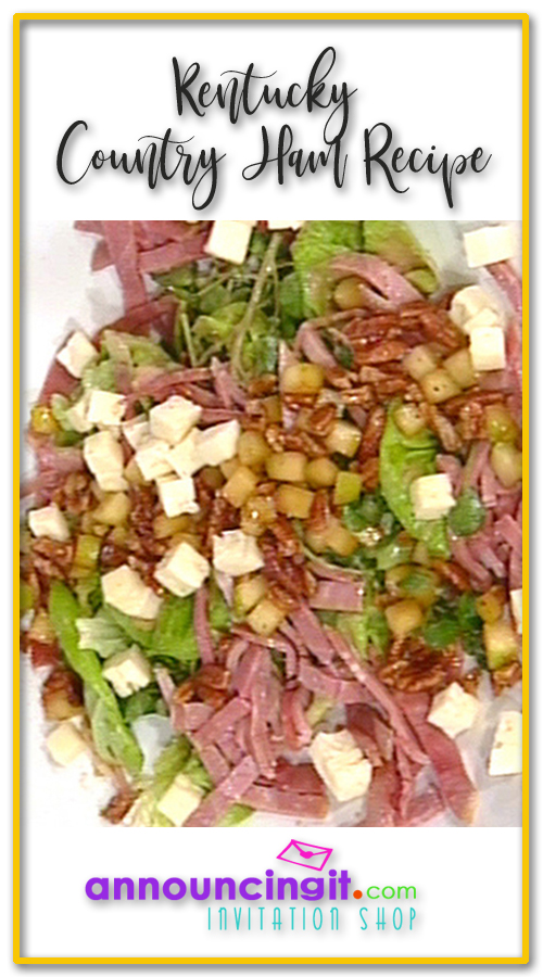 Kentucky Country Ham Salad Recipe | Announcingit.com