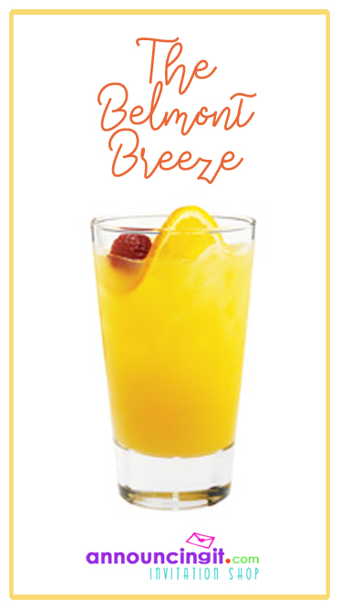 The Belmont Breeze Recipe - Signature Cocktail of the Belmont Stakes | Announcingit.com