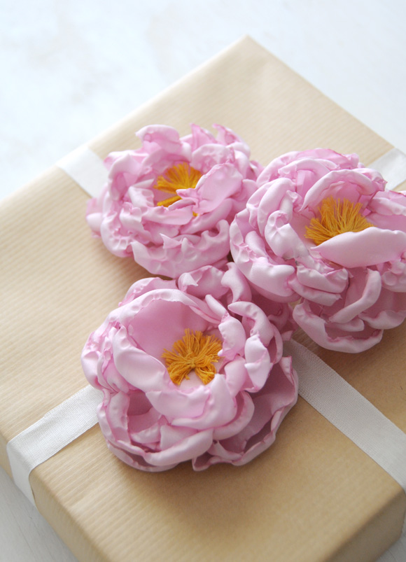 DIY Fabric Peonies