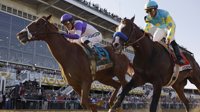 I'll Have Another Wins the 2012 Preakness Stakes