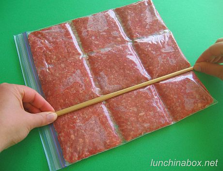 Freezing Ground Beef