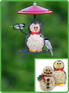 Holiday Bird Feeders