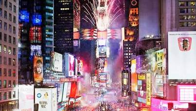 New York City Times Square New Year's Eve Celebration