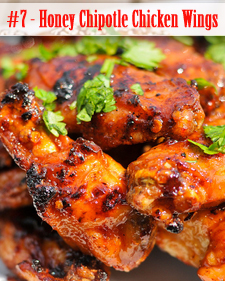 Honey Chipotle Chicken Wings