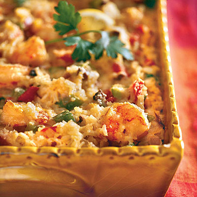 Cajun Shrimp Casserole