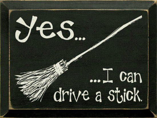 Yes, I can drive a Stick