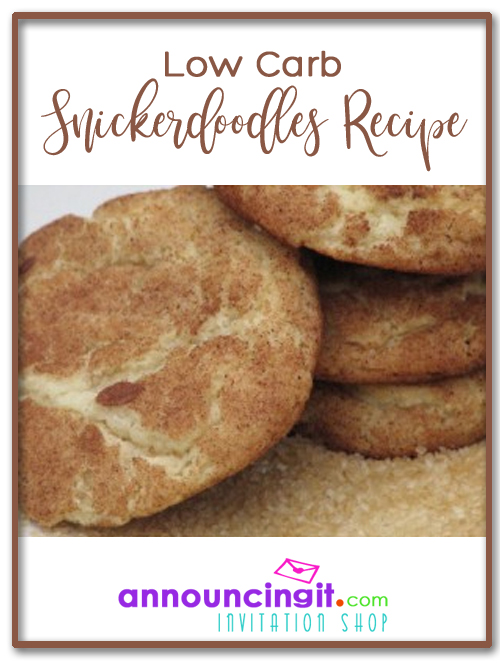 Low Carb Snickerdoodles Cookie Recipe | Announcingit,.com
