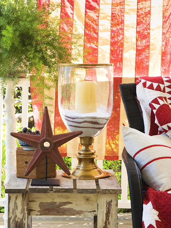 Create this 4th of July Candle Urn Create this 4th of July Candle Urn