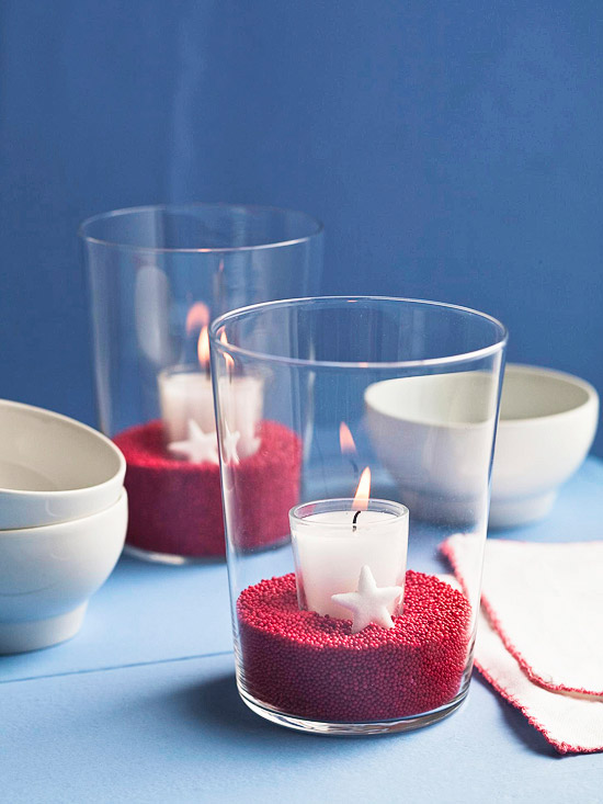 4th of July Candles 4th of July Candles