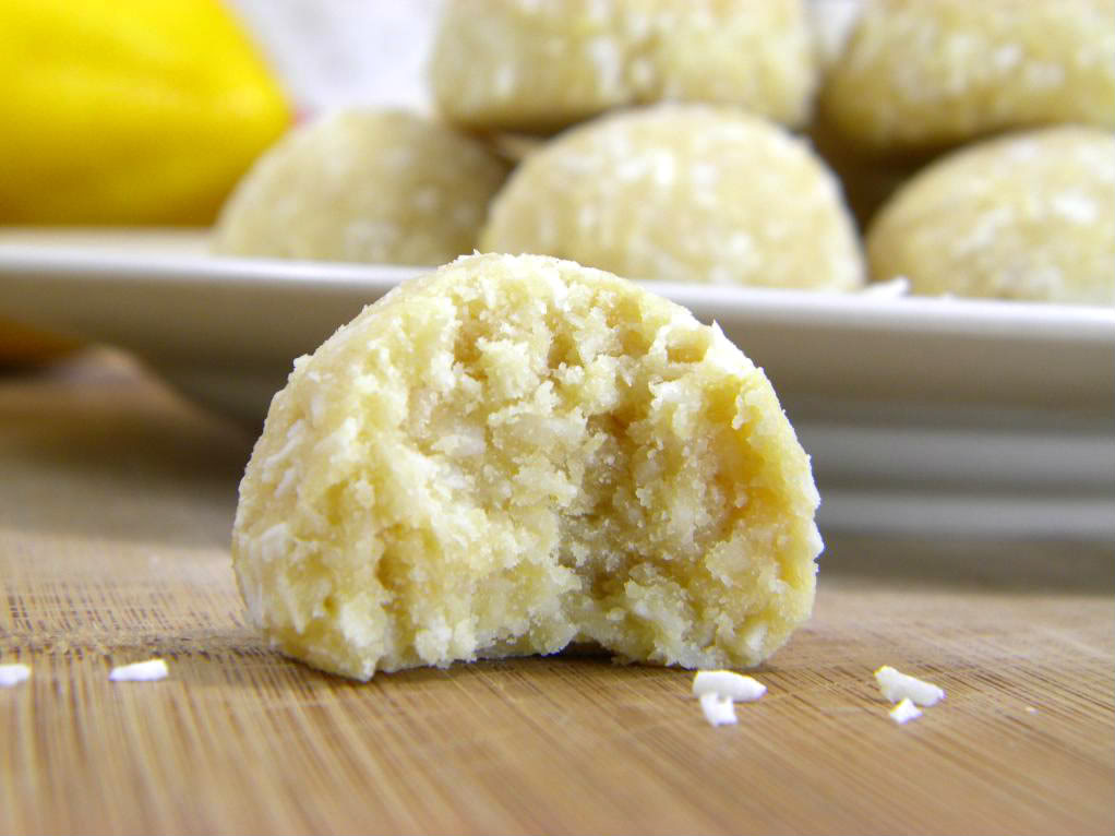 Coconut Lemon Meltaway Cookie Recipe