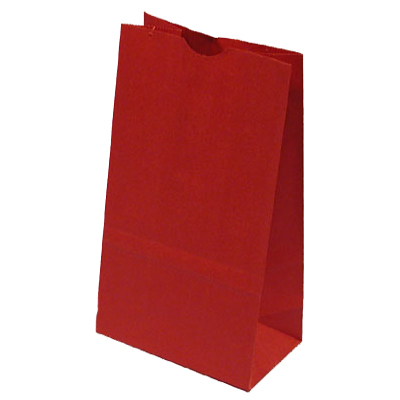 Red Lunch Bags for Holiday Party Favor Bags