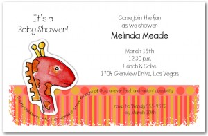 Zoo-Babe-Giraffe-Baby-Shower-Invitations Zoo Babes Giraffe Baby Shower Invitations
