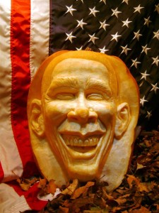 Carved Pumpkin President Barack Obama Carved Pumpkin President Barack Obama