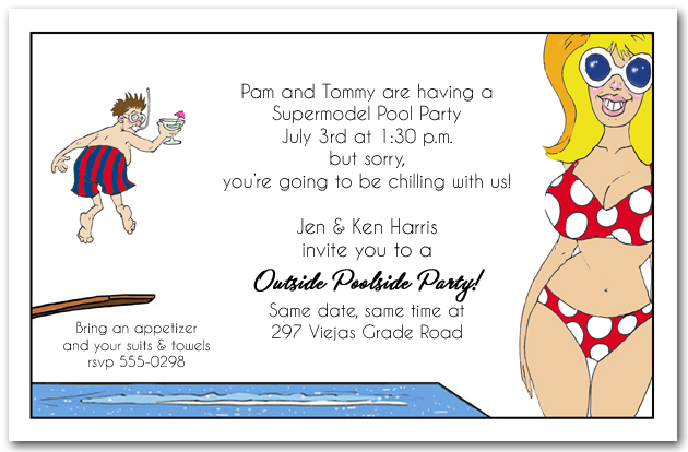 Adult Toy Party Invitations 24