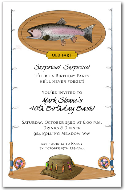 fishing invitation templates free