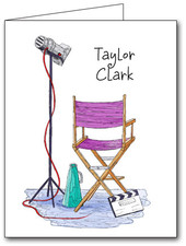 Note Cards: Director's Chair