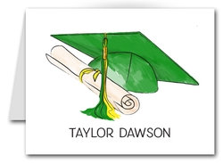 Note Cards: Green-Yellow Graduation