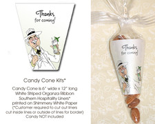 Candy Cones Party Favors Southern Hospitality Candy Cone Kit