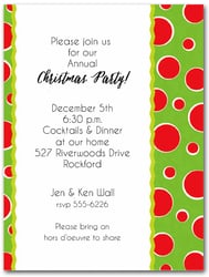 Whimsical Christmas Invitations and Fun Holiday Party Invitations