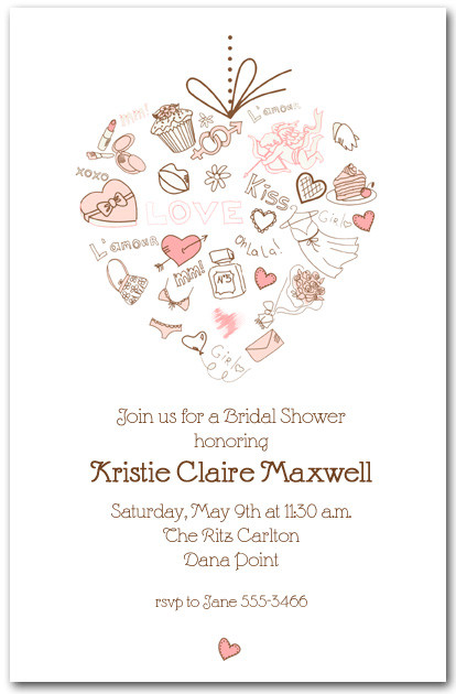 Love Heart Bridal Shower