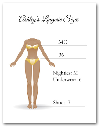 Lingerie Shower Card 78