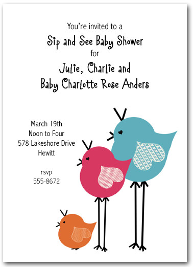 Pretty Birds Baby Shower