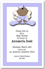 Baby Shower Invitations Little Jo Ethnic Baby