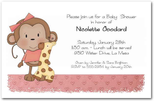 monkey-girl-invitation-printable-or-printed-with-free-etsy-monkey