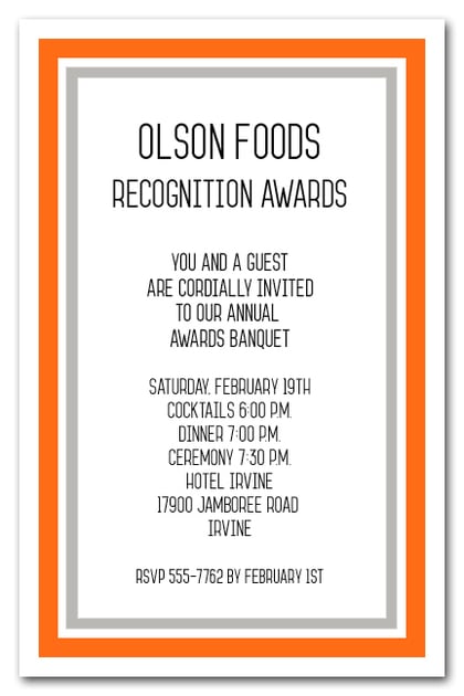 Malibu Silver-Orange Awards