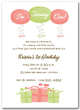 Pink and Green 1st Birthday