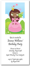 Ethnic Princess & Frog Party Invitations