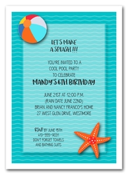 pool invitations pool party invitations swim invitations