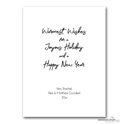 V005 Warmest Wishes