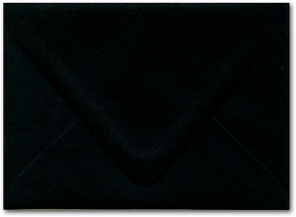 5 x 7 Envelope - Black