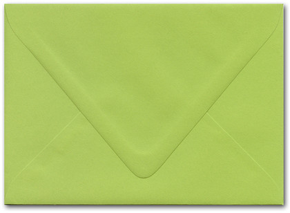5 x 7 Envelope - Sour Apple