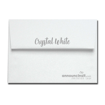 5 x 7 Envelope - Stardream Crystal