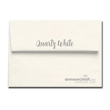 5 x 7 Envelope - Stardream Quartz