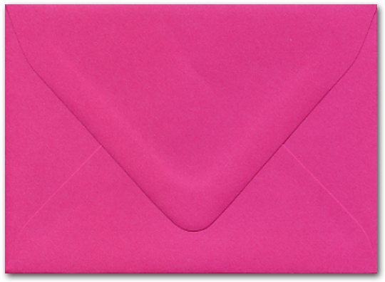 Razzy Berry Pink Envelopes 5 x 7 (A7)