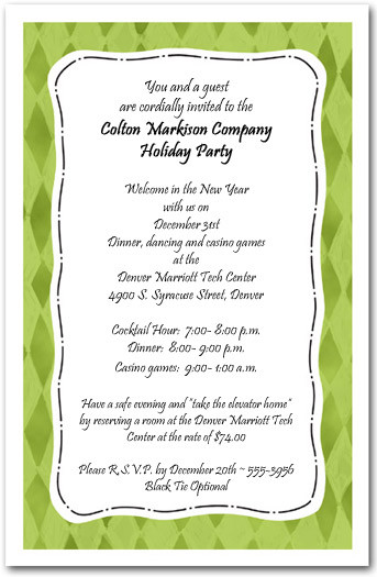 Merrily Harlequin Green Holiday