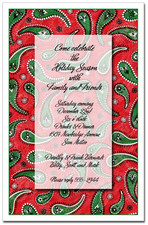 Holiday Paisley